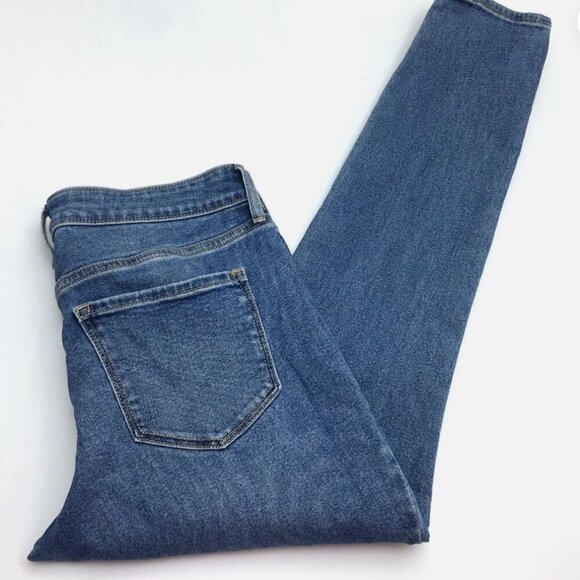 Old Navy Women's Jeans Rockstar Super Skinny Mid Rise size 10 length 29" - Picture 8 of 8